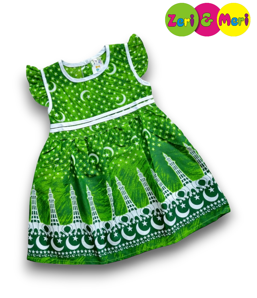 14 August Minar e Pakistan Frock 1 14 August Minar e Pakistan Frock