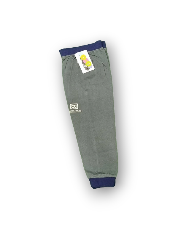 Summer Knitted Trousers 4 to 9 Years in 100% Cotton for Girls 4 Summer Knitted Trousers 24-30 Grey