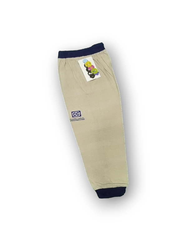 Summer Knitted Trousers 4 to 9 Years in 100% Cotton for Girls 3 Summer Knitted Trousers 24-30 Skin