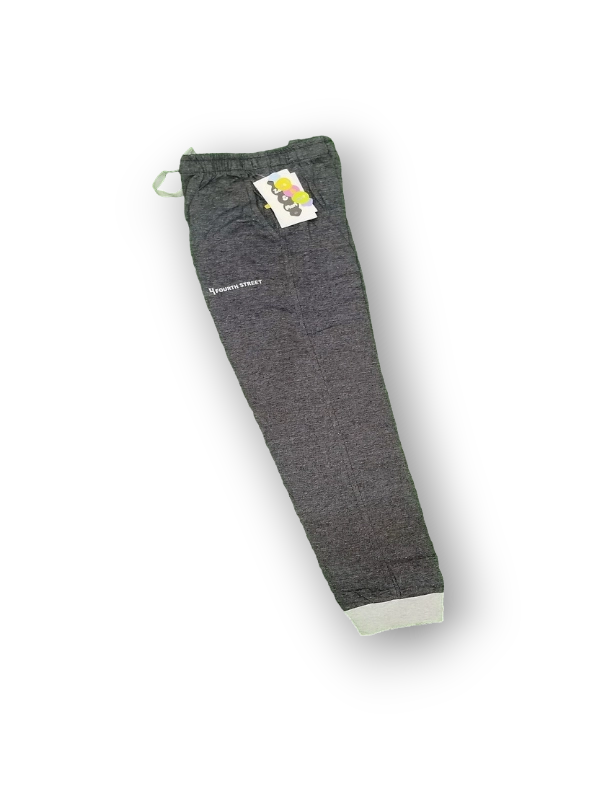 Summer Knitted Trousers Pack of 3 for 9 to 13 Years random colors for Boys 4 Summer Knitted Trousers 32-36 Charcoal