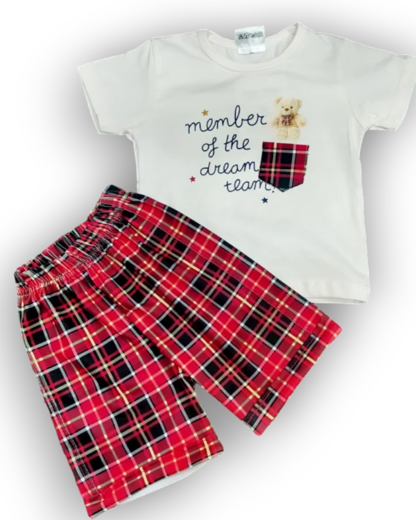 member of dream team boy suit white