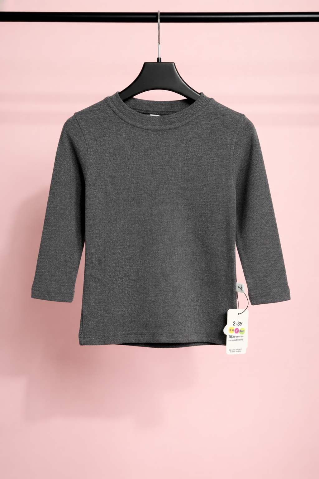Winter Round Neck Charcoal Colour in premium quality 1 Round Neck Charcoal Colour