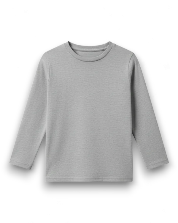 Round Neck Grey Colour
