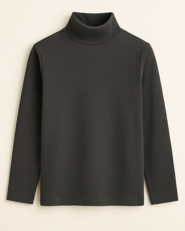 High Neck Charcoal Colour